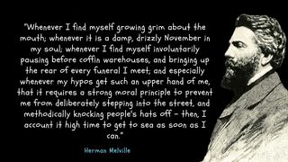 Beautiful Herman Melville Quotes on Human Existence