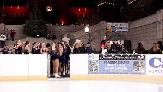 Sur la Glace skaters open the 2022 Providence Tree Lighting