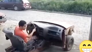 The dream of driving a car # watch till end #