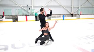 Olympic Champions in Practice: WAACKING on Ice ft. Gabriella Papadakis & Guillaume Cizeron