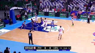 ???????? Philippines vs ???????? Lebanon | Basketball Highlights - #FIBAWC 2023 Qualifiers