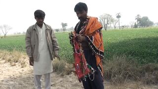 Jogi catch the snake in grass field when he saw the snake man has showed.