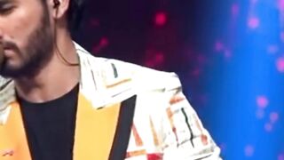 Chirag Kotwal performing in Indian idol 13