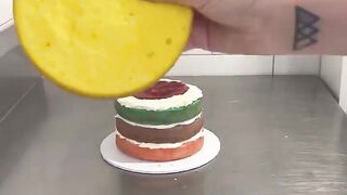 cake with icecream theme