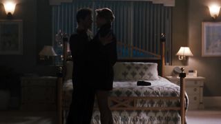 kissing scene