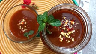 Date,tamarind and apricot chitney