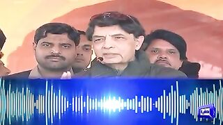 Ch Nisar Kan Speach