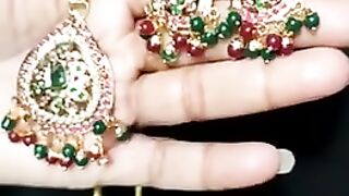 Earrings in new pattern