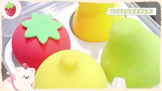4pcs_set Makeup Spong Cosmetic Puff Dry Wet Combined Fruit Beauty Cosmetic Ball Foundation Blender Bevel Cut MakeUp Sponge