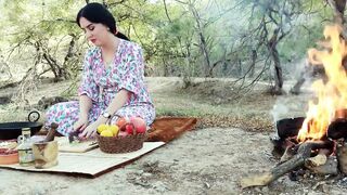 ASMR Cooking In Forest