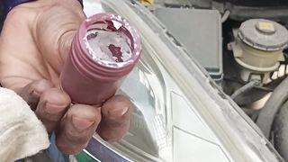 Headlight restoration| light cleaning| light polish| headlamp review | new look light
