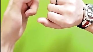 Rubber trick