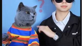 When You're A Hitman But You're Blind ????????| Funny Cat TikTok