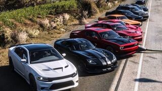Forza Horizon 5: MOPAR MEET/ DRAG RACING SHOOTOUT Demon, Charger/Challenger Hellcats, Trackhawks