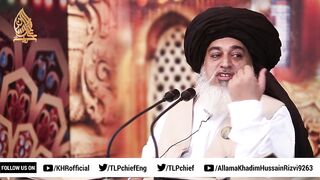 Allama Khadim Hussain Rizvi - Hazrat Umar Farooq or Riasat e Madina - Emotional Bayan