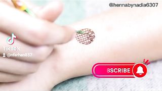 Simple stylish mehndi designs for beginners