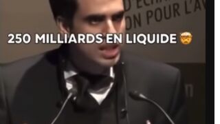 Idriss Aberkane parle d'un business à 250 milliards de dollars
