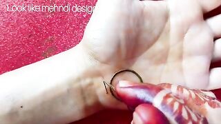 Holi special mehndi design