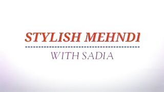 Easy mehndi design
