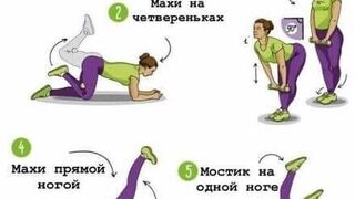 Fitness buttocks