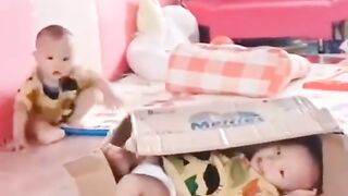 2 baby funny video