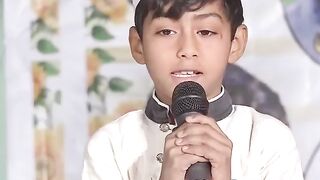 Naat in the voice of a small child   چھوٹے بچے نے ایسی نعت کہی جو آپ نے پہلے کبھی نہیں سنی ھو گی