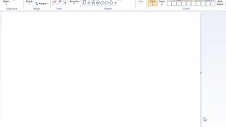 how to make shapes in windows paint | How to work in windows paint