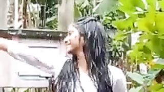 Village girl hot dance