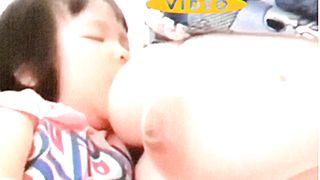 Breastfeeding moms New style l Breastfeeding 2023 l Big Bra Feeding Girl