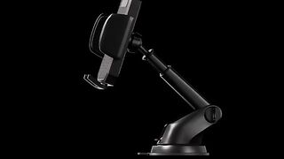 FBB Phone Mount for Car, [ Off-Road Level Suction Cup Protection ] 3in1 Long Arm Suction Cup Holder