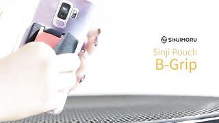 Phone Grip Card Holder with Phone Stand, Secure Stick on Wallet for iPhone with Pop Out Stand for Table