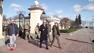 President Biden secretly visits to Ukraine