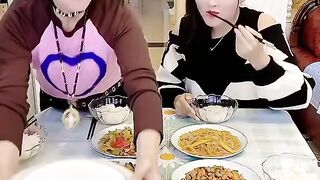 Funny video and funny eating
