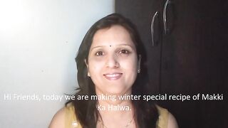 Makki Atte ka Halwa in-house Recipe ♥️♥️♥️