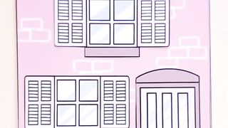 Paper dollhouse making part 2 - bedroom #shorts.