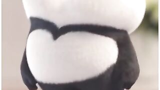 Dancing panda