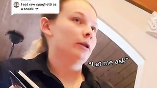 Ordering raw spaghetti