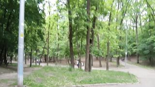 Прогулка в парке. Снимаю с нового телефона