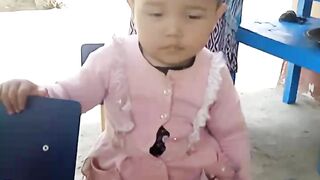 Slepping babe