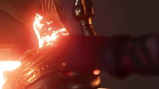 Shadow of the Tomb Raider - Lara Give Power Sword to the Creature Woman