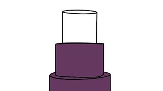 Learn how to draw Cake Illustration in Mobile