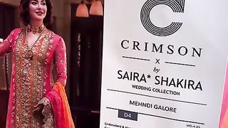 Crimson fancy lawn dress avilable2023