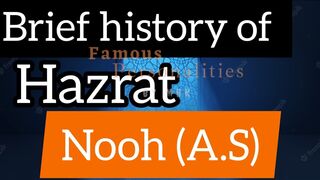 Brief History Of Hazrat Nooh  (A.S)