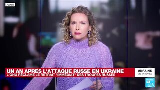 Vote à l'ONU : les pays qui ont voté contre le retrait des troupes russes en Ukraine • FRANCE 24