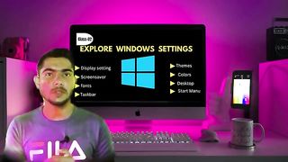 Explore Windows Settings Class-02/basic settings with detail in Urdu/Hindi