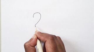 Easy Drawing How To Turn 22 Into Cute Bird Number Drawing Pencil Drawing for Beginners