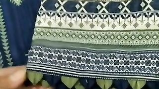 Beautiful top and bottom stylish stitching