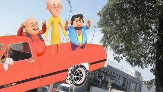 Motu gang on car ????