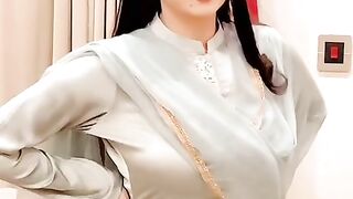 girl in white silky dress romance