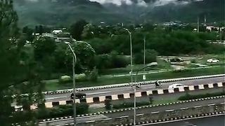 Islamabad Margala hill's view